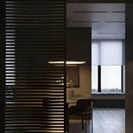 Modern Sleek Stainless Steel Partition Wall Panel