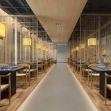 Modern Sleek Stainless Steel Partition Wall Panel