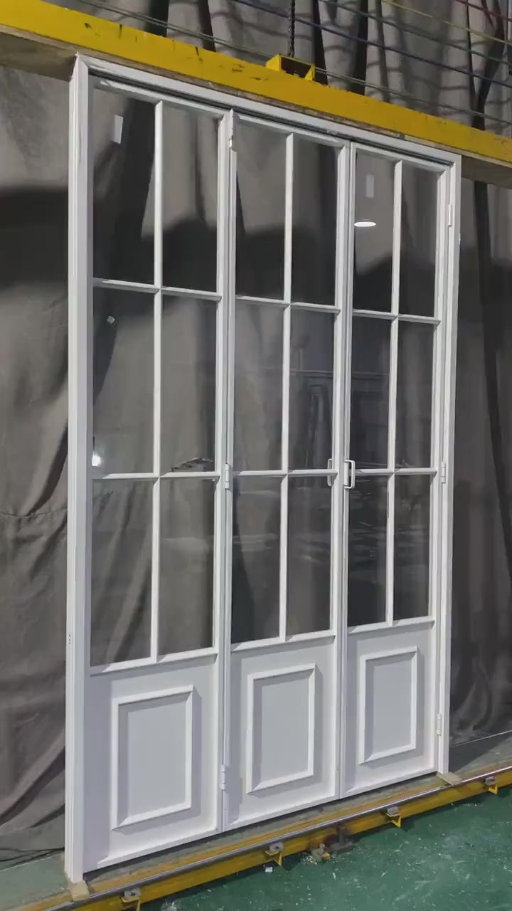 Retro Vintage Style Interior Aluminum Glass Door